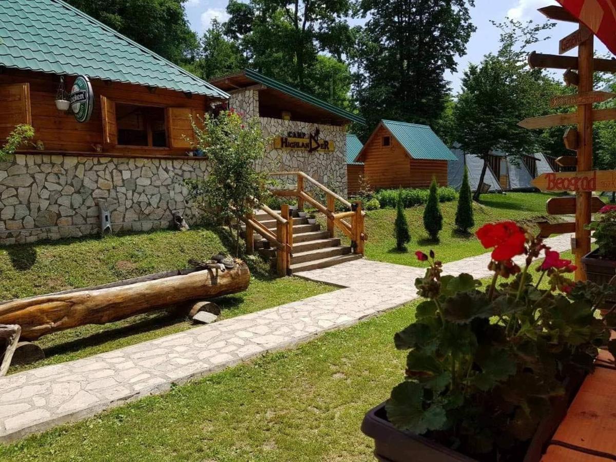 Hotel Rafting Tara Camp Highlander Bastasi Exterior foto